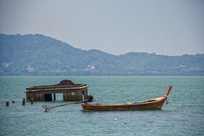 Boat at Koh Lanta Noi